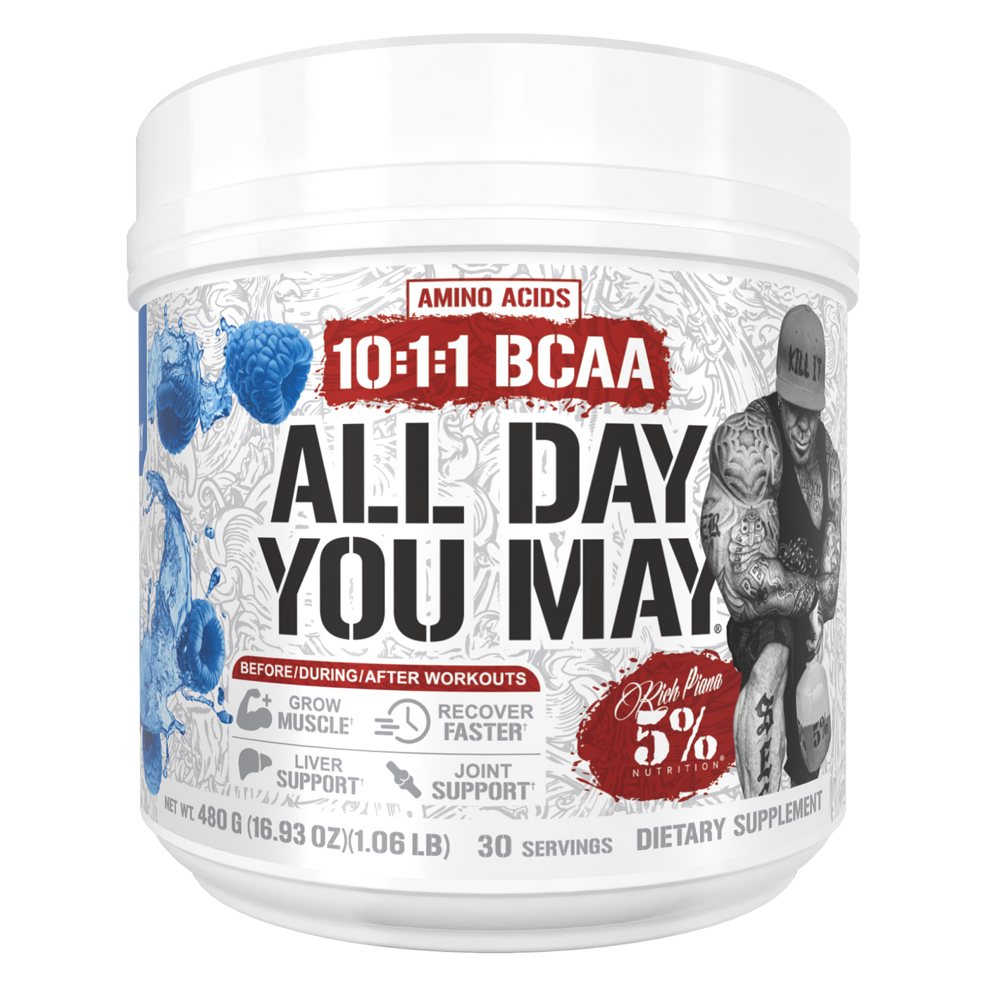 5 % Nutrition Blueberry Lemonade