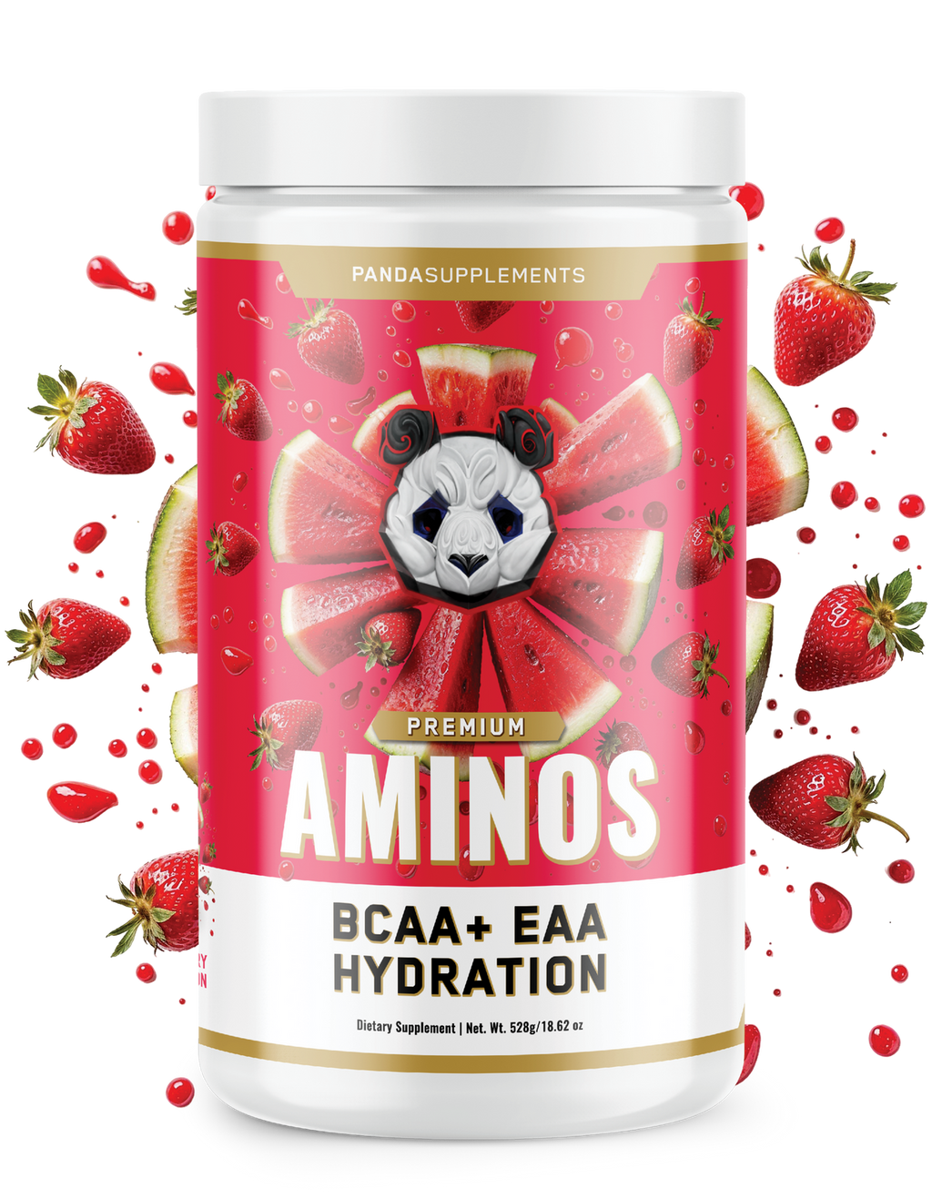 Panda Amino Strawberry Watermelon