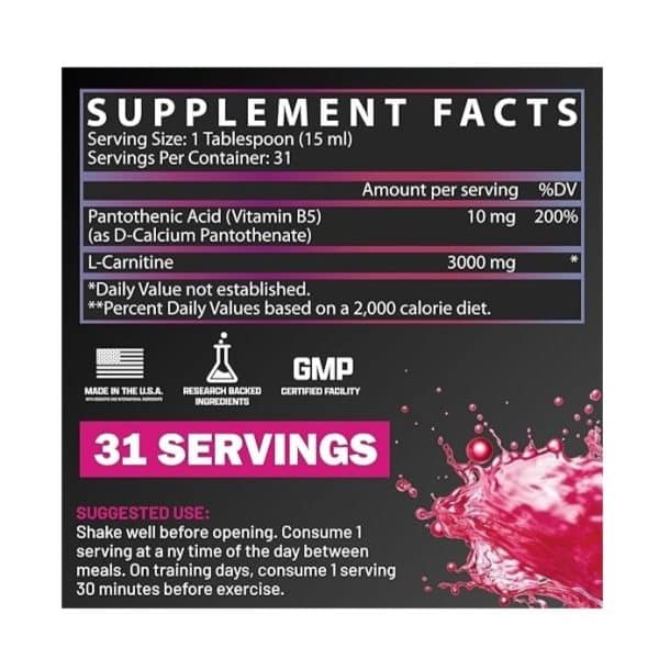 Nutrex L-Carnitine 3000 Fat Burner